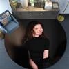 Anne Hathaway Pattern Round rug,Carpet Rug for Living Room Bedroom Playroom ,Non-slip Floor Mat,Holiday Gifts and Birthday Gifts.