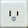 Panasonic Square Outlet with Sending Terminal WK1012W