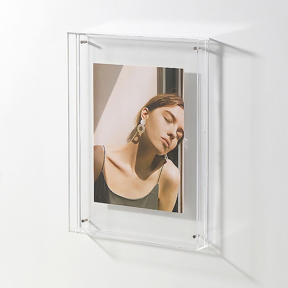 Acrylic Transparent Acrylic Photo Frame Thickened Picture Frame Ornaments  Poster Painting Hall