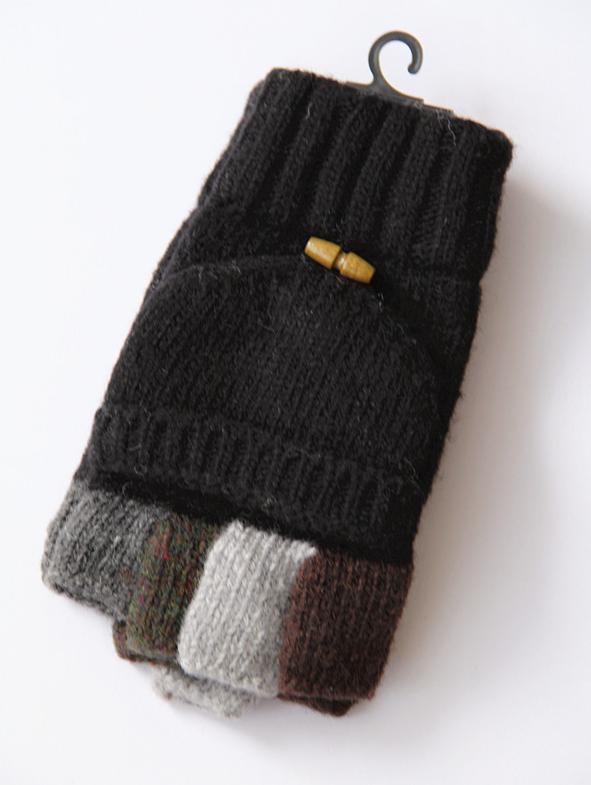 Thicken Winter Fingerless Gloves Lightweight And Easy To Wear Knitted Fingerless Gloves Gloves