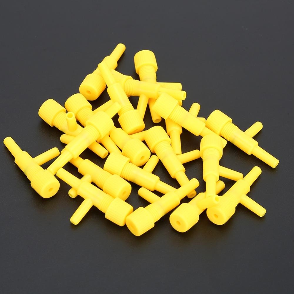 20PCS Set Single Way Air Flow Regulator Plastic Fish Tank Accessories Aquarium