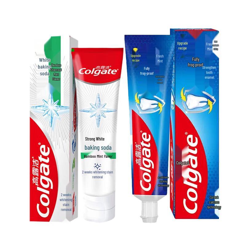 

Colgate Whitening & Cavity Protection Mint Toothpaste Set (430g)