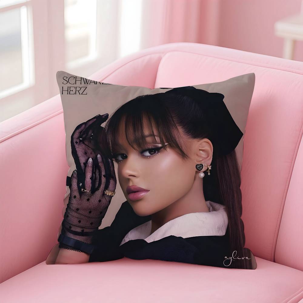 A-Ayliva German Singer Pillow Case Pattern Printed Pillowcase For Living Room Sofa Cushion Cover & Bedroom Decor