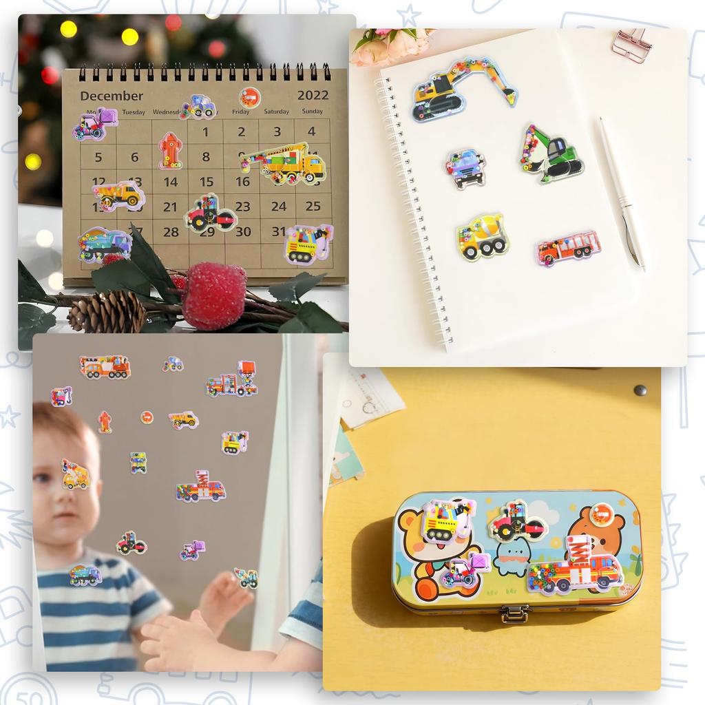 4er-Pack Shaka Shaka Wasser Niedlich 3D Aufmunterungsaufkleber für Buch DIY für Niedliche Geschenkaufkleber, Dekoration, Jungen, Kreativ, Modisch, Einzigartig,