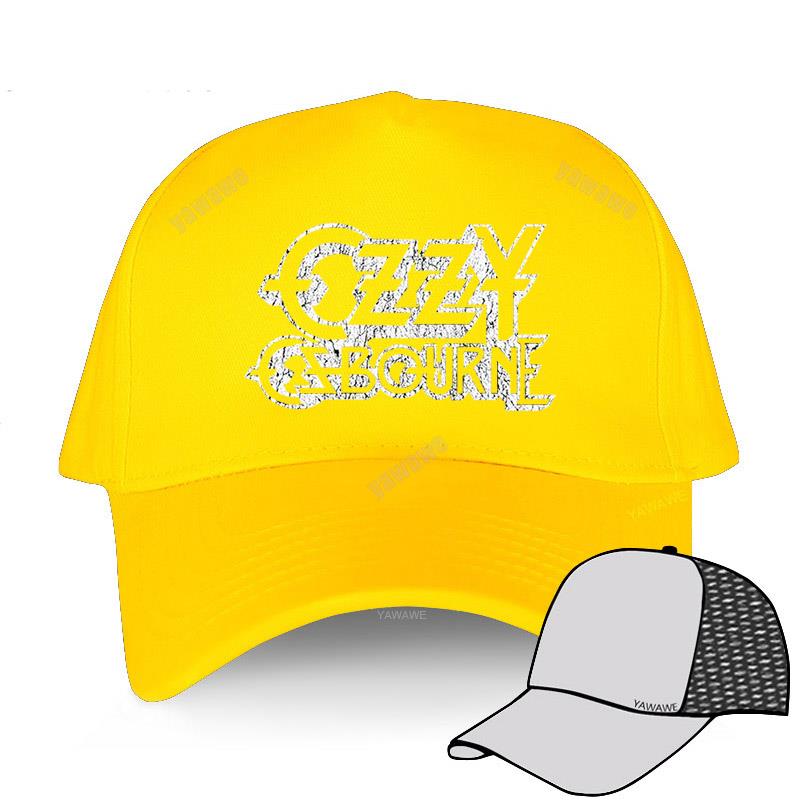 Pánská Hip Hop Baseballová čepice Letní volný čas Sunhat Ozzy Osbourne 'Vintage Logo' Paried yawawe Čepice s grafickým potiskem dámské čepice pro dospělé