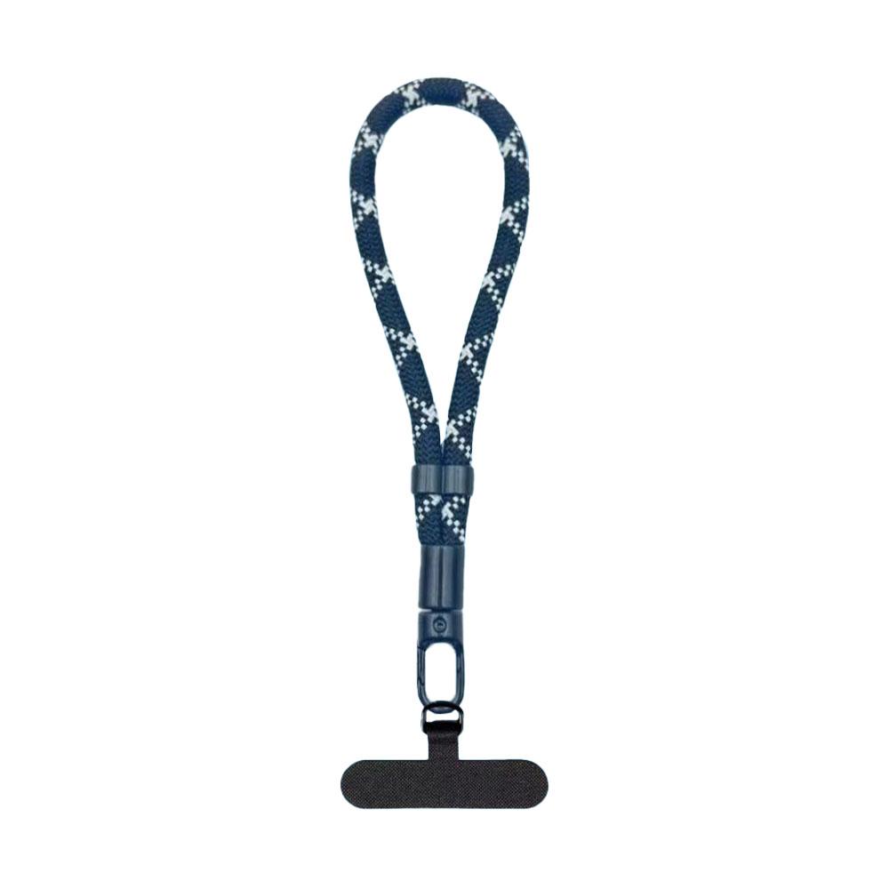 Lanière de téléphone universelle avec clip Améliorée Anti-chute Rotation à 360° Sangle réglable pour le cou/porté en bandoulière pour tous les étuis de téléphone