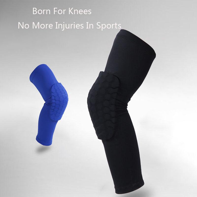 Sport Knebeskytter kompresjon Knestøtte Basketball Løping Volleyball Fotball For barn Sikkerhet Gym Trening Knestøttebeskytter