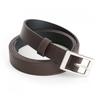 Shop Womens Korean Mod Matte Nickel Square Buckle Belt Browntu Wbt 0871 Brown