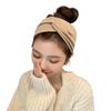 Autumn & Winter Korean Style Women's Wide Brim Hairband - Gentle, Simple Headscarf for Daily Wear