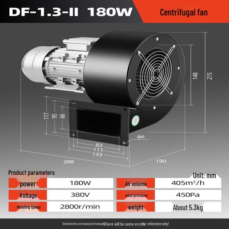 Aokewen DF Series High-Temperature Centrifugal Fan