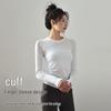 Women's Slim Fit High-Elastic Quick-Dry Long Sleeve Yoga & Fitness Top