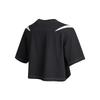 Nike Sportswear Swoosh Logo Crop Top T-Shirt Women Tops Black DD5591-010