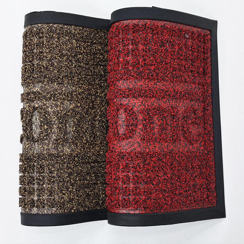 Heavy duty anti slip welcome mat - anti fouling,rubber door mat,odorless,thickened and reinforced bottom,indoor and outdoor use