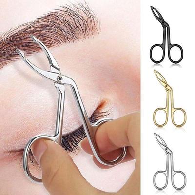 Accessories Beauty Tools Straight Pointed Elbow Clip Scissors Tweezers Hairs Puller Eyebrow Pliers