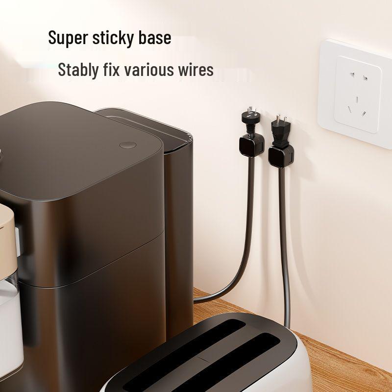 Magnetic Cable Organizer & Wall Mount - Phone Charging Cable Clip and Hook