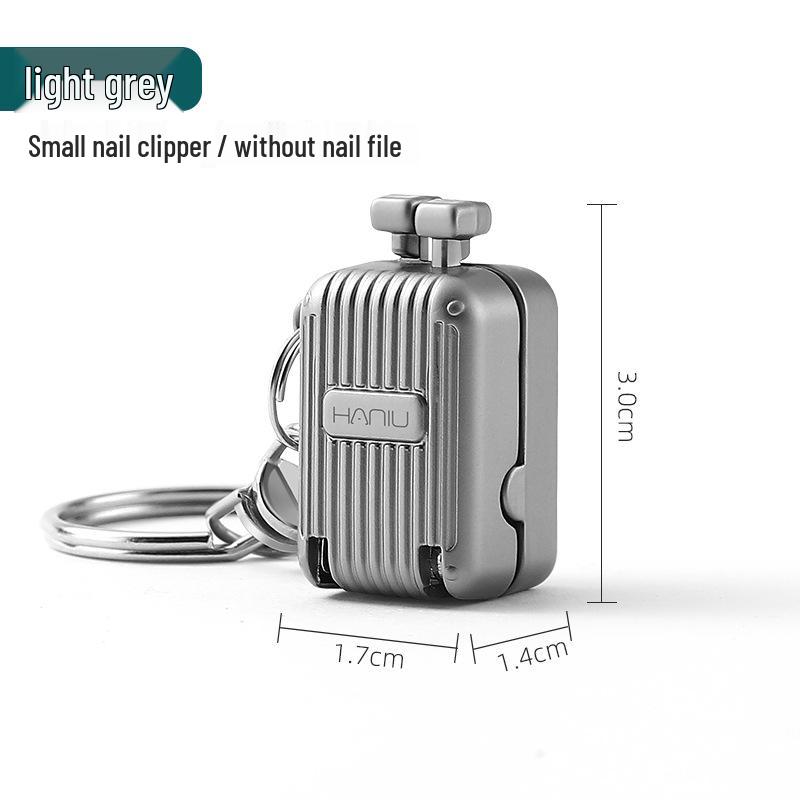 

Portable Foldable Mini Nail Clipper with Keychain