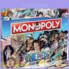 Emocionante Jogo de Tabuleiro Monopoly One Piece Inglês Conjunto de Cartas Para Idades de Sete a Trinta e Cinco