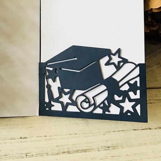Mezuniyet Şapkası Kesme Kalıpları Kendin Yap Scrapbook Tebrik Kartları Yapımı Şablon Dekor