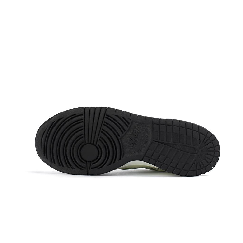 Nike Dunk Abrasion Resistant Abrasion Resistant Low top Skateboard Shoes Unisex White Green HF5441-100(Team189-)