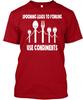 Spooning Leads To Forking T-Shirt Made In the USA Size S To 5XL