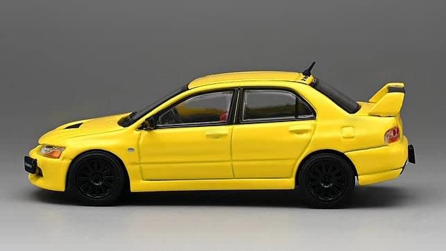 CM MODEL Mitsubishi Lancer Evolution IX Yellow Finished Product 1/64