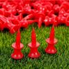 50Pcs/lot Golf-Tees Plastic Step Down Unbreakable 70/57/51/45/38/32mm Colorful