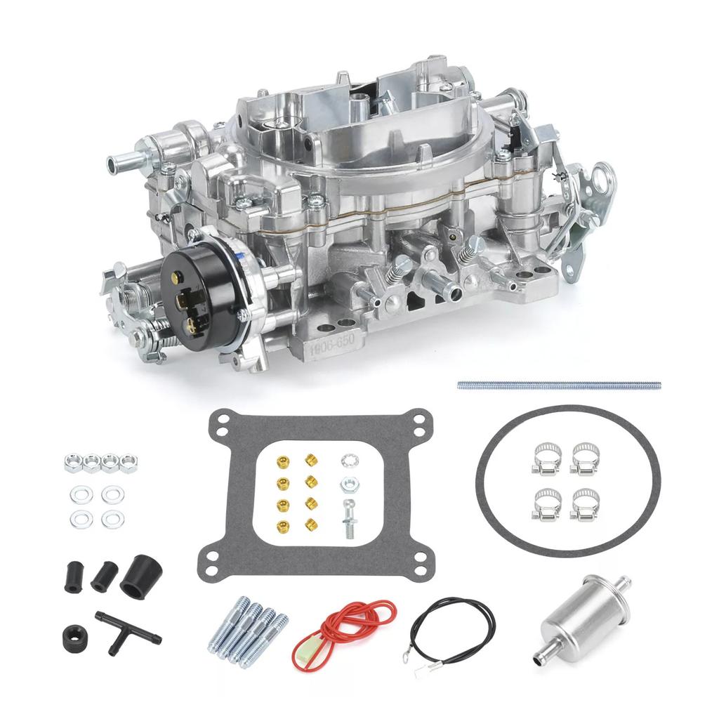 4 Barrel 1906 AVS2 Carburetor 650 CFM Electric Choke For GMC 1980-1987