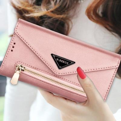 Multi-card Lanyard Mobile Phone Leather Case for Huawei P40 Pro and Redmi Note 10 with Card Slot and Multi-function Design.
