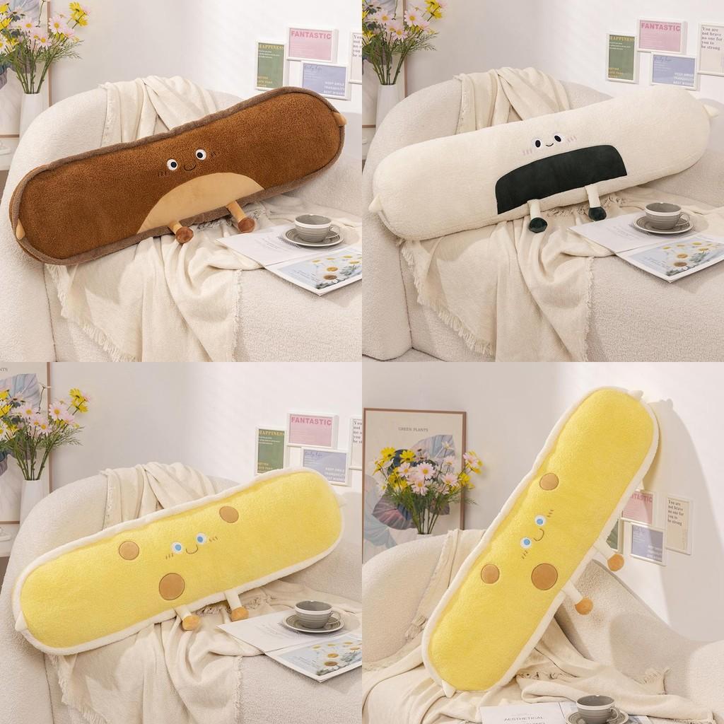 Biscuit Plush Simulated Toys Cheese Rice Vegetable Roll Chestnut Doll Strip