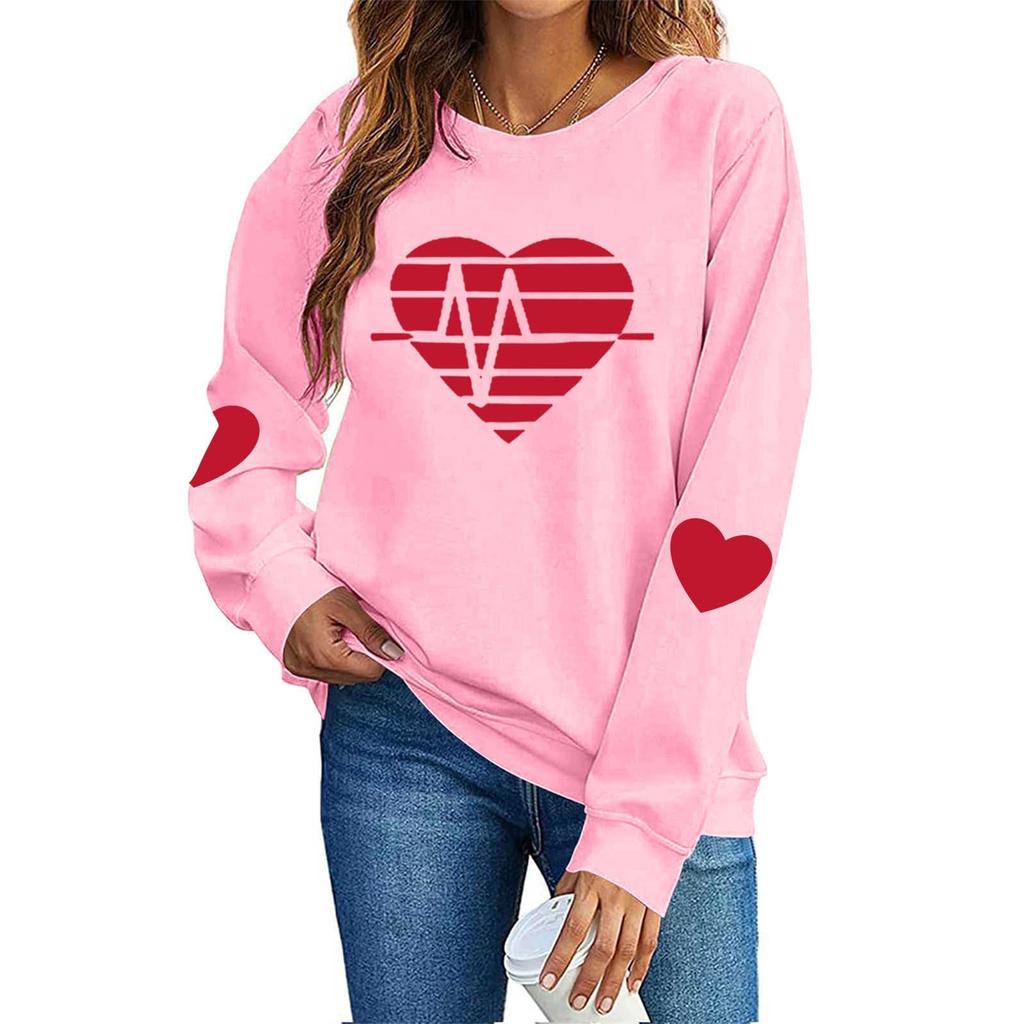 Modisches Damen Oversize Casual Daily Plus Size Langarm Kapuzensweatshirt