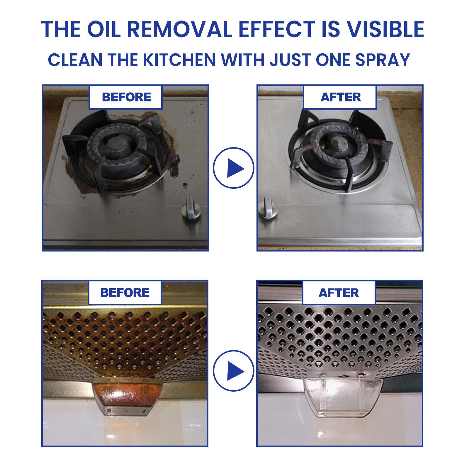 JUE-FISH кухонное пенное средство для очистки кухонного масла — фото 11