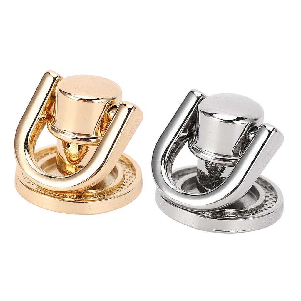 D  Stud Screw D  Rivet Sturdy Rotatable Simple Installation Zinc Alloy Iron Versatile for Handbags