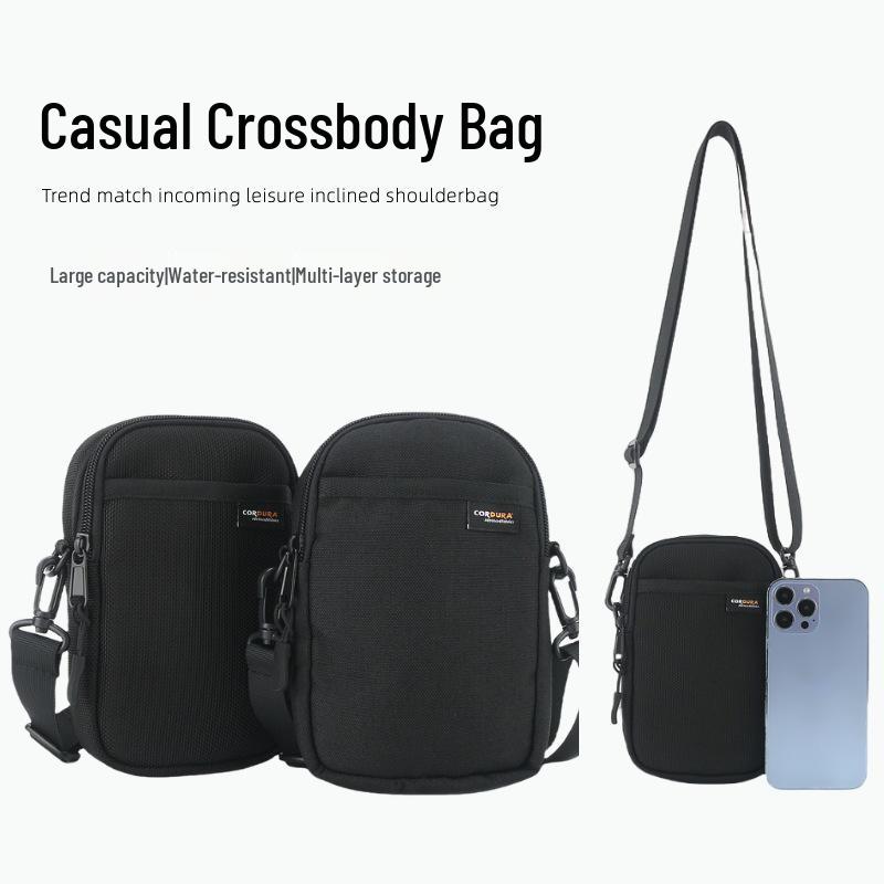 Мужская модная и универсальная сумка через плечо: Легкая повседневная сумка через плечо для телефона и активного отдыха 24017G
