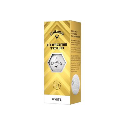 CALLAWAY Golf Ball CHROME TOUR Ball White 3 Pieces BL CG CHROME TOUR 24 3B PK