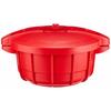 Meyer Microwave Pressure Cooker, 2.3L, Polypropylene, Easy Cooking, Time-Saving, Italian Red, MPC-2.3IR