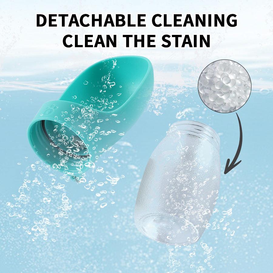 300ml Dog Water Bottle Portable Pet Water Dispenser for Small Big Dogs Cat Walking Travel Leakproof Drinking Bowl Feeder