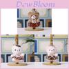 Plush Bear Keychain With Cute Dress For Kids And Adults Gift Idea