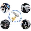 Tire Inflator Nozzle Tyre Quick Lock Connect Wheel Valve Air Compressor Tire Inflator Attachment Air Chuck Quick Connect