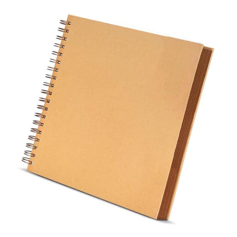 Spiralbindung Design DIY Scrapbook-Album für Jubiläumsprojekte mit 80 Seiten und Hardcover für Personalisierungen