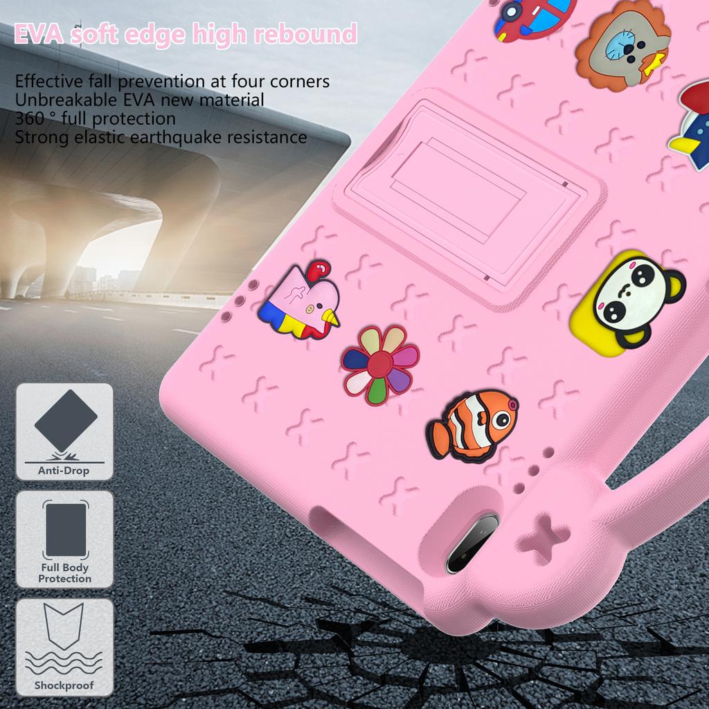 3D Cartoon EVA Kids Case For Huawei MediaPad T5 10.1'' AGS2-W09/W19 AGS2-L03/L09 Kickstand Handle Tablet Cover