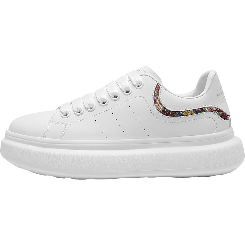 HLA Мужские Повседневные Платформенные Кроссовки Streetwear PowerYoung 39 белый