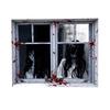 Halloween Window Banners 2 Pack Scary Horror Decorations for Home Décor
