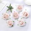 Premium Velvet Artificial Rose Heads for DIY Brooches and Clothing Accessories