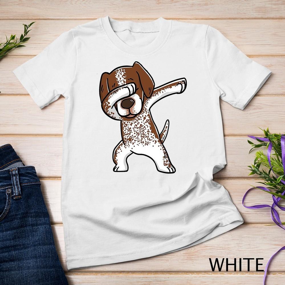 

Funny Dabbing German Shorthaired Pointer Dog Birthday Gift Unisex T-shirt 2XL