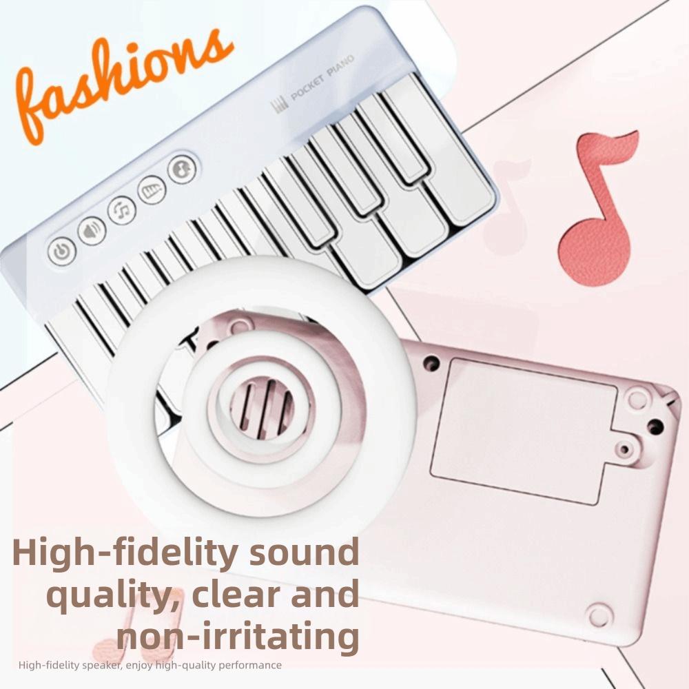 Portable Design Learning Piano Keyboard 7 Colors LED Electronic Organ Keyboard  Birthday Gift