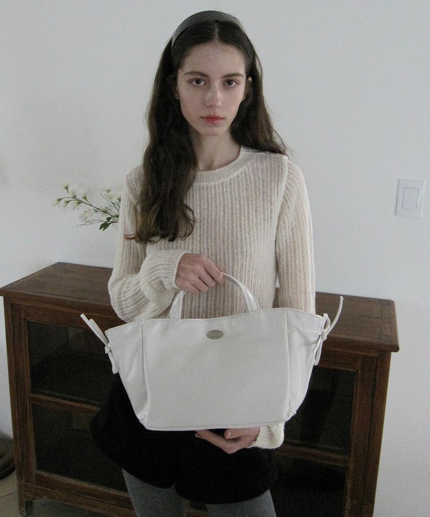 Dumaro Bana Tote Bag / Ivory
