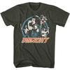 Bon Scott Multi Image Circle Smoke Music Shirt