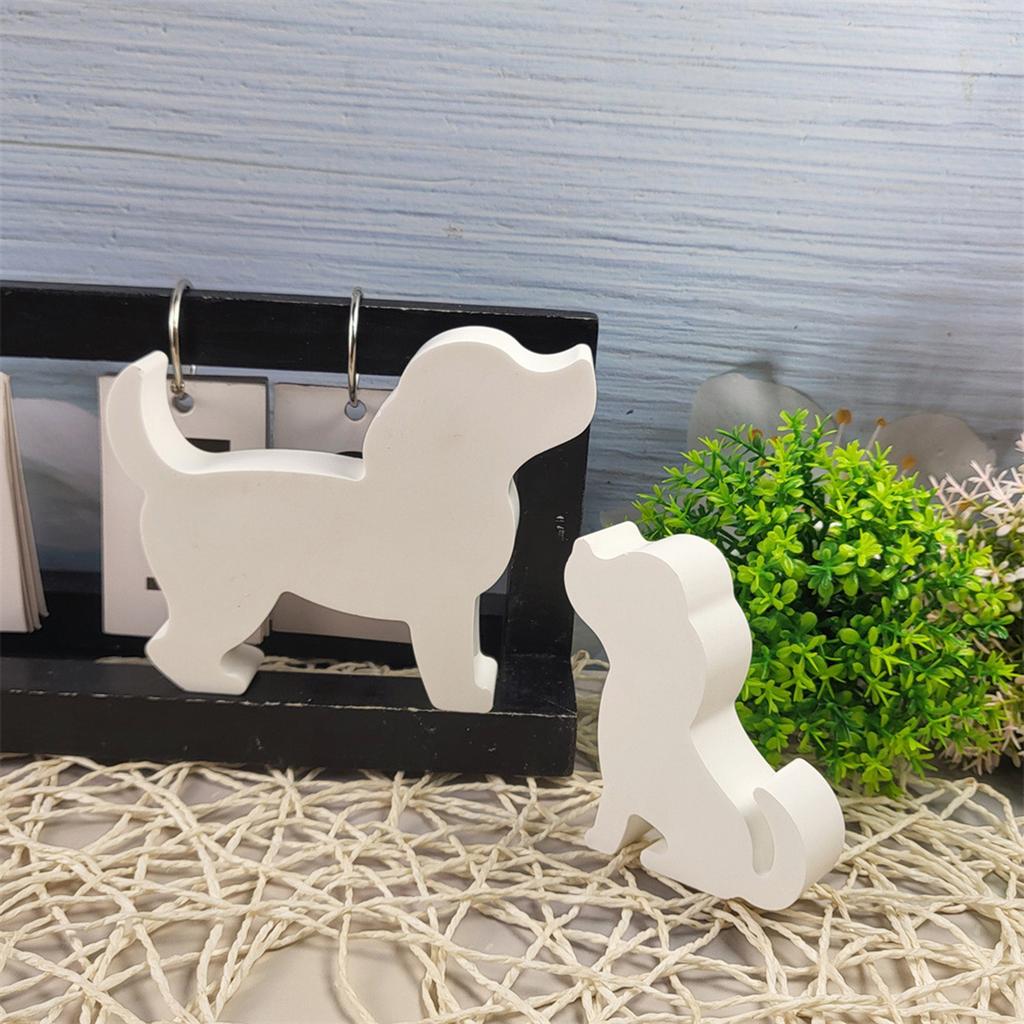 Easy To Use Silicone Mould Hand-Making Dog Moulds Statuettes Moulds Crafting Moulds Decorative Molds for Crafting