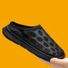 Breathable Men Casual Shoes Summer Half Slippers Outdoor Man Loafers Platform Mesh Comfortable Lightweight Walking Sneakers
