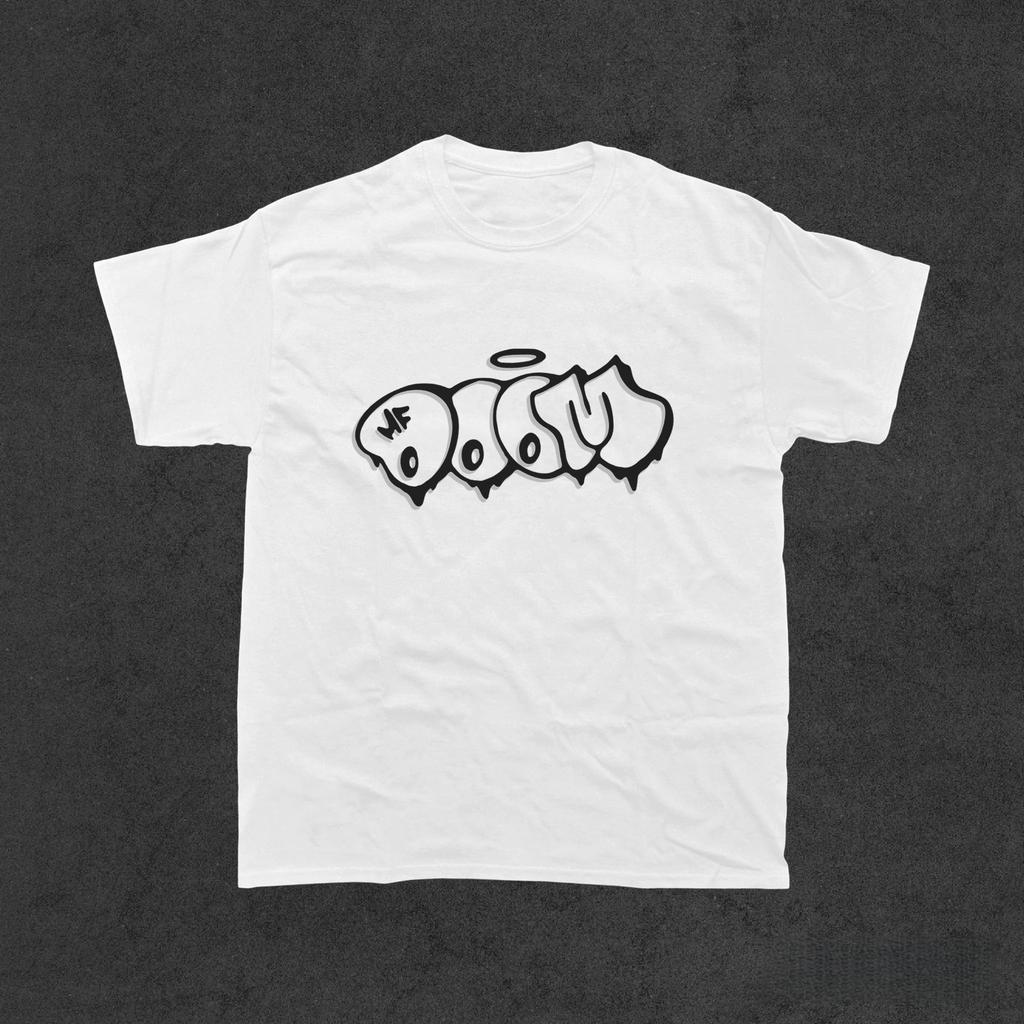 2025 Summer MF Doom Graffiti T-Shirt, MF Doom Tee, MF Doom Shirt, Rap Shirt, Hip Hop Shirt Breathable Short-sleeved Shirts Y2k